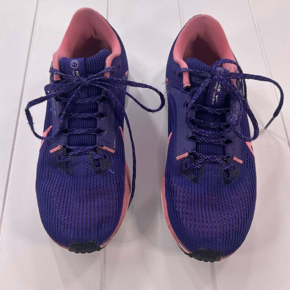 Nike Air Zoom Pegasus 40 Court Purple Coral Chalk Women's Running Shoes FQ8769-5